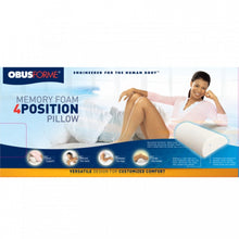 Load image into Gallery viewer, Half moon 4 positions memory foam cushion