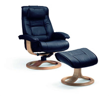 Load image into Gallery viewer, Mustang recliner chair with footstool