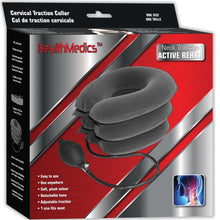Charger l'image dans la galerie, Collier cervical gonflable + traction