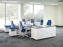Load image into Gallery viewer, AirCentric light grey ergonomic chair
