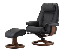 Charger l'image dans la galerie, Fauteuil Admiral base en R avec repose-pieds
