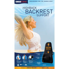 Load image into Gallery viewer, ObusForme Highback Backrest Support

