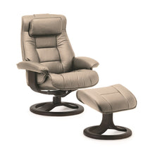 Load image into Gallery viewer, Mustang recliner chair with footstool
