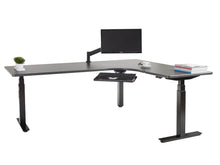 Load image into Gallery viewer, UpCentric Elevating electric table L shape
