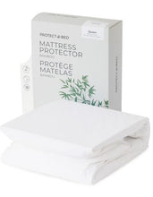 Load image into Gallery viewer, Anti-dust mites and waterproof mattress protector with bamboo
